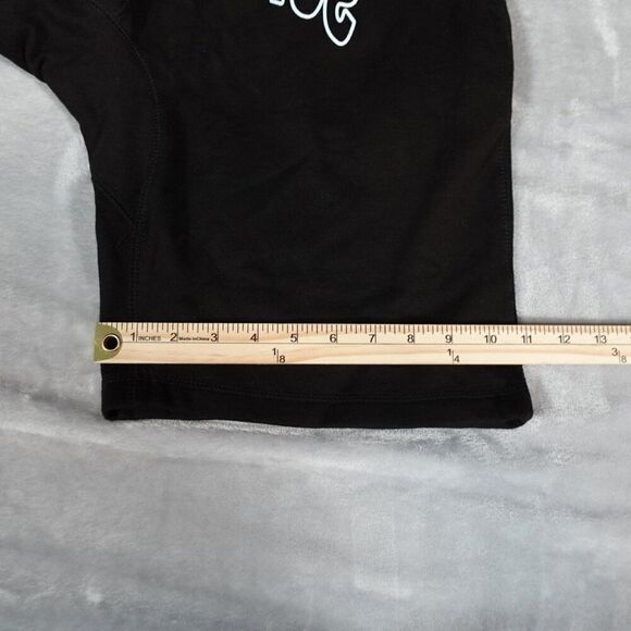 Superrradical Fleece Shorts Mens Medium 10” Streetwear Drawstring Black - Picture 10 of 10